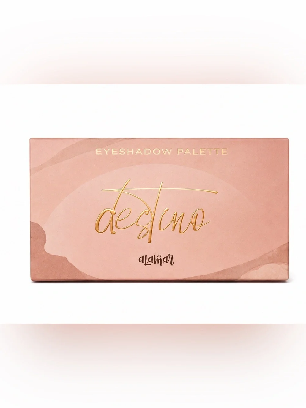 Alamar Destino Eyeshadow Palette 10 Shades Neutral Glam Makeup Full Size NEW